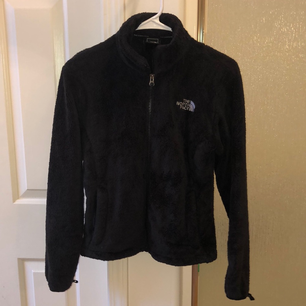 Black Northface zip up